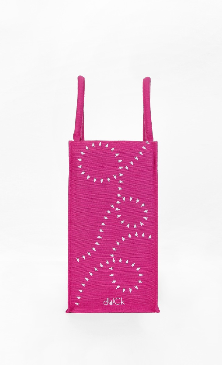 shopping bag pink