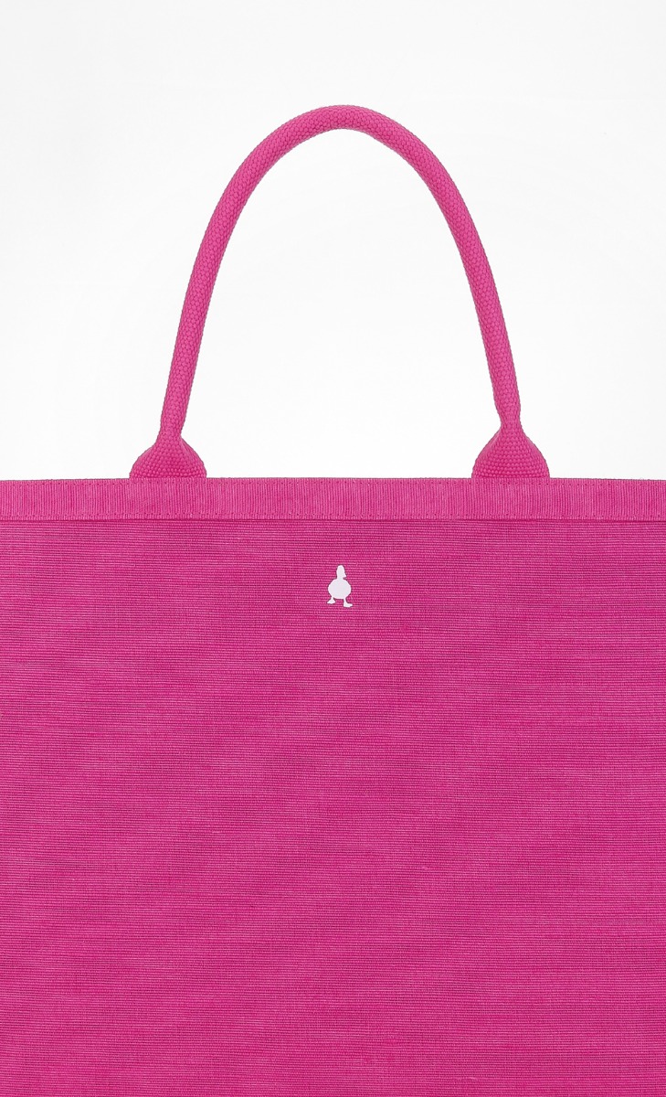 pink grocery bags