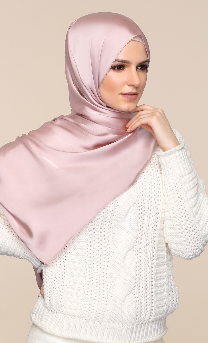 satin silk hijab