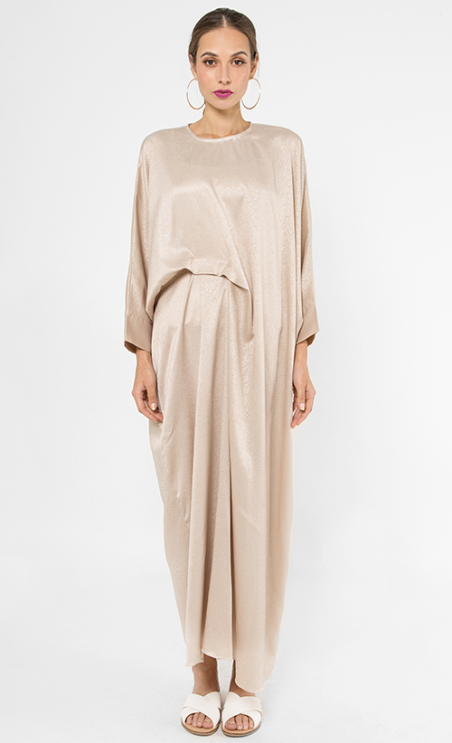 champagne kaftan