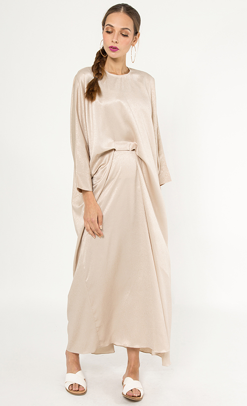 champagne kaftan