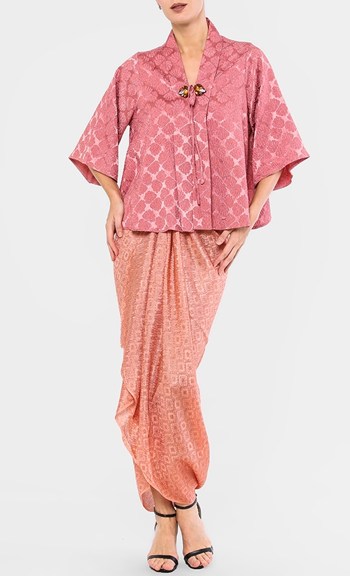 kebaya kimono wrap