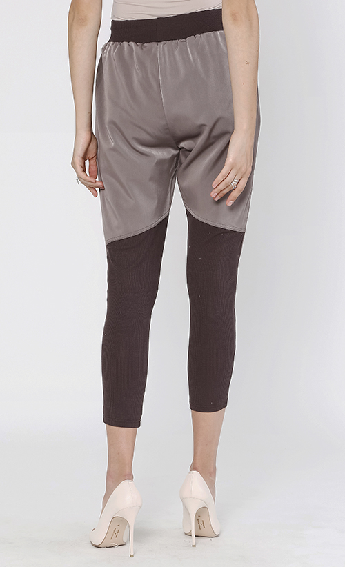 jogger satin