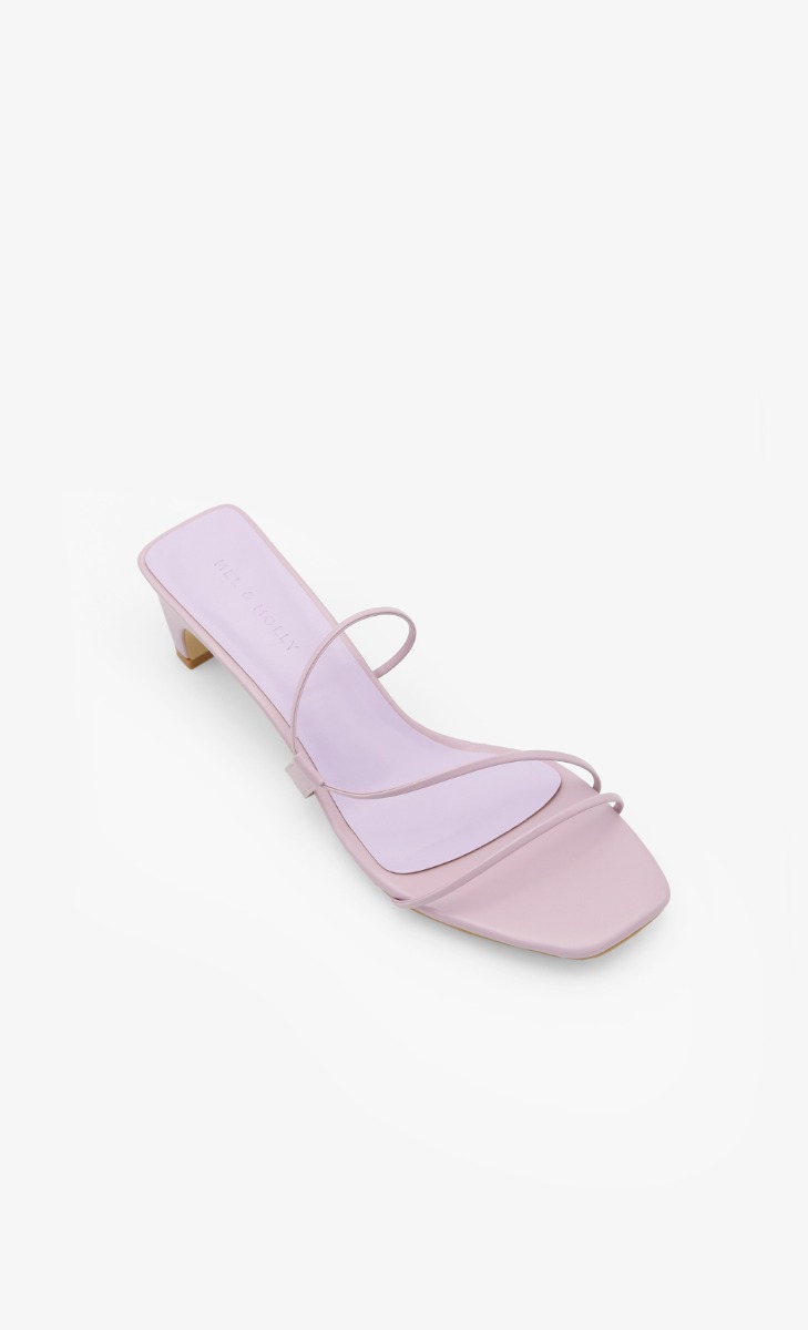Jennifer Heels In Lilac | FashionValet