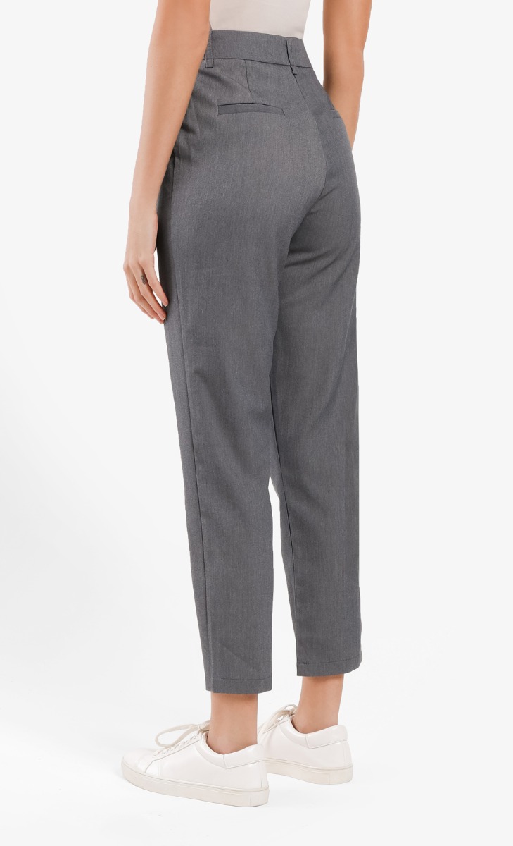 grey ankle pants ladies