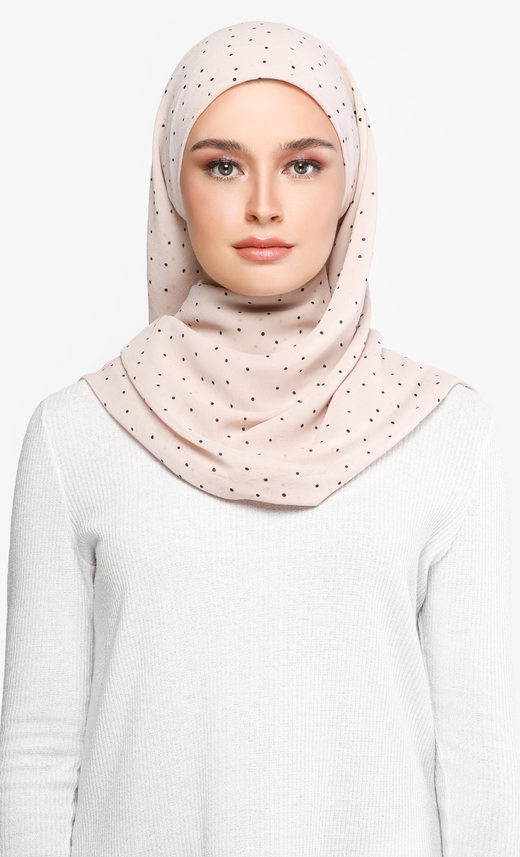  Bali  Chiffon Square Hijab in Blush FashionValet