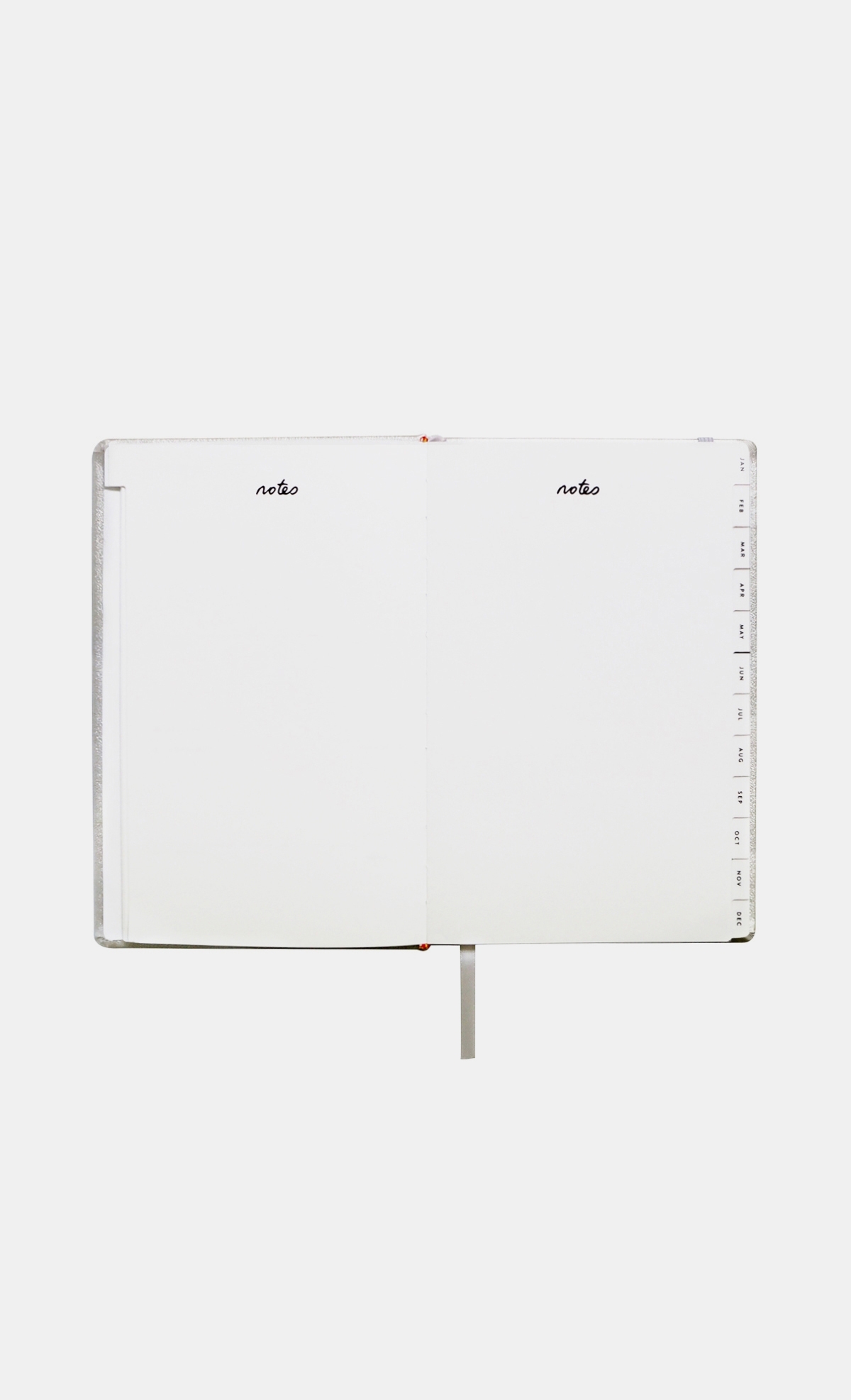 Regular 2018 Planner In Silver Fashionvalet